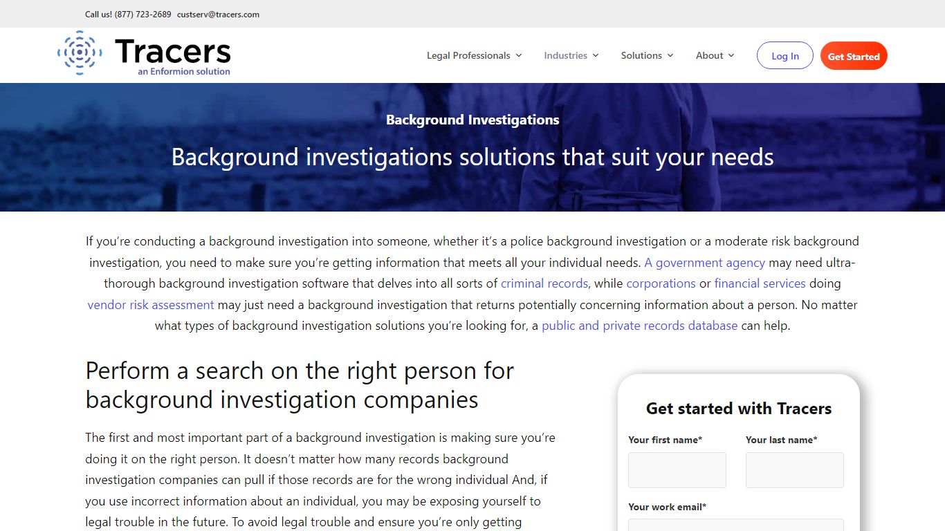 Background Investigations Software - Best Private Investigator Software