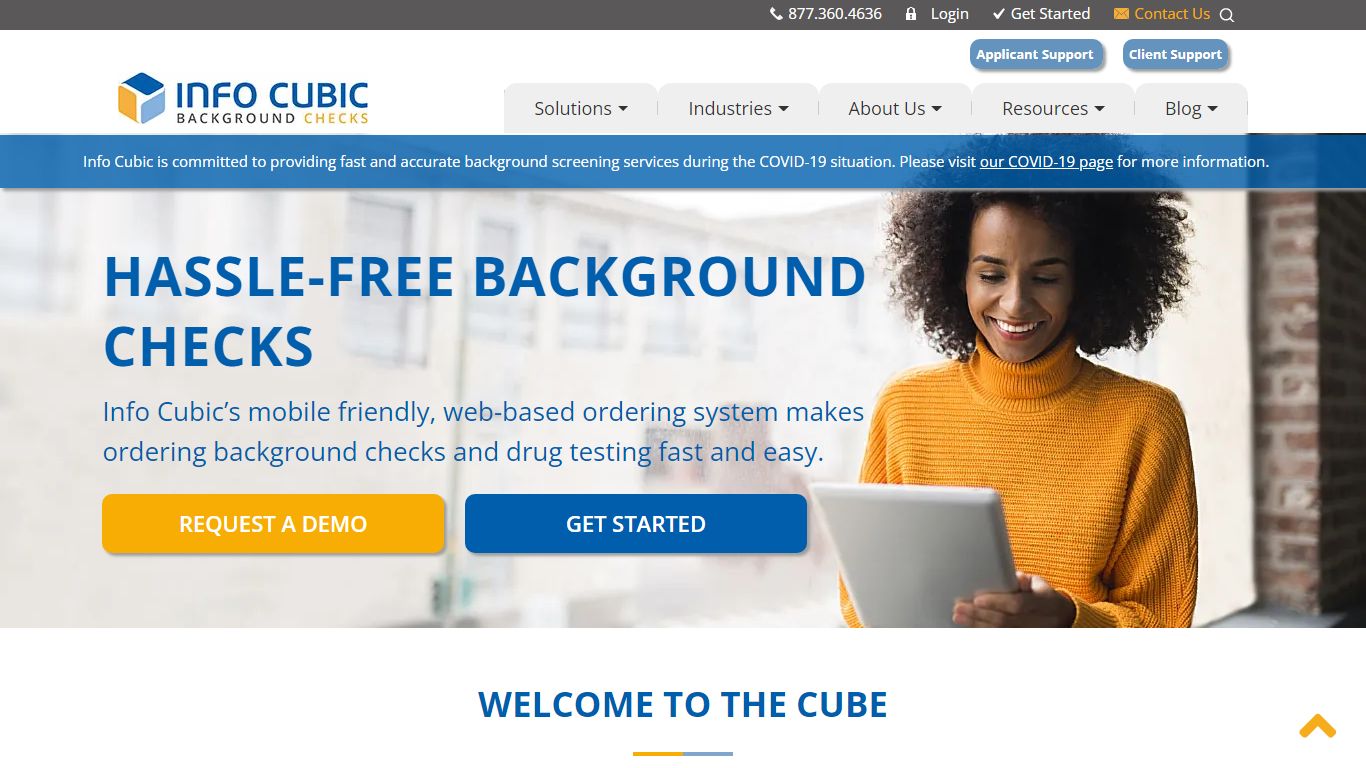Certified Employee Background Screening Company | Info Cubic